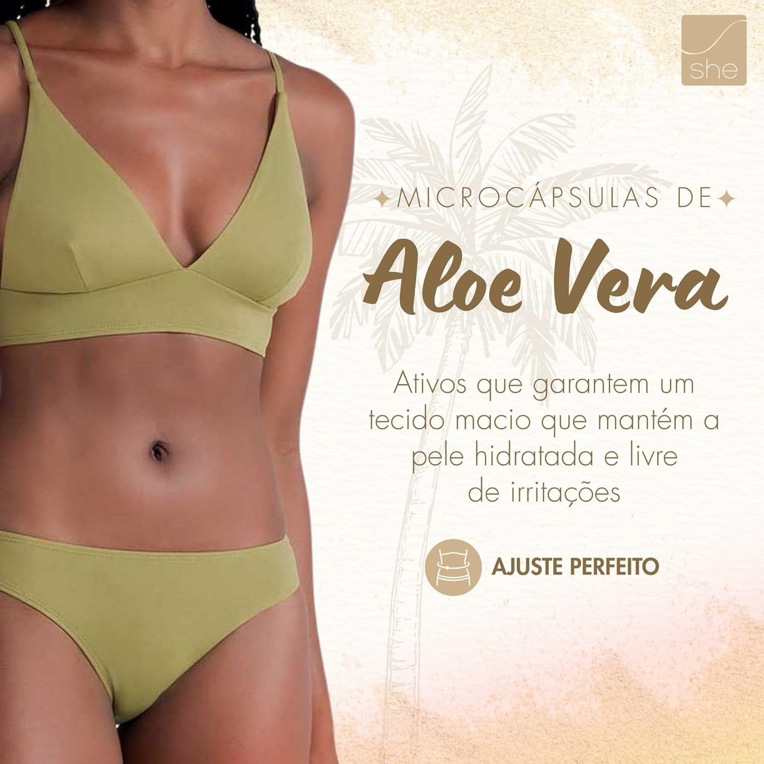 Biquini Triângulo Liso Bojo Removível Praia Verão Uv 50+ She em promoção! Veja a oferta e mais achadinhos de Moda praia 4 Hoje é o melhor dia para comprar Biquini Triângulo Liso Bojo Removível Praia Verão Uv 50+ She com aquele preço maroto! Promoção! Aproveite a oferta! 4
