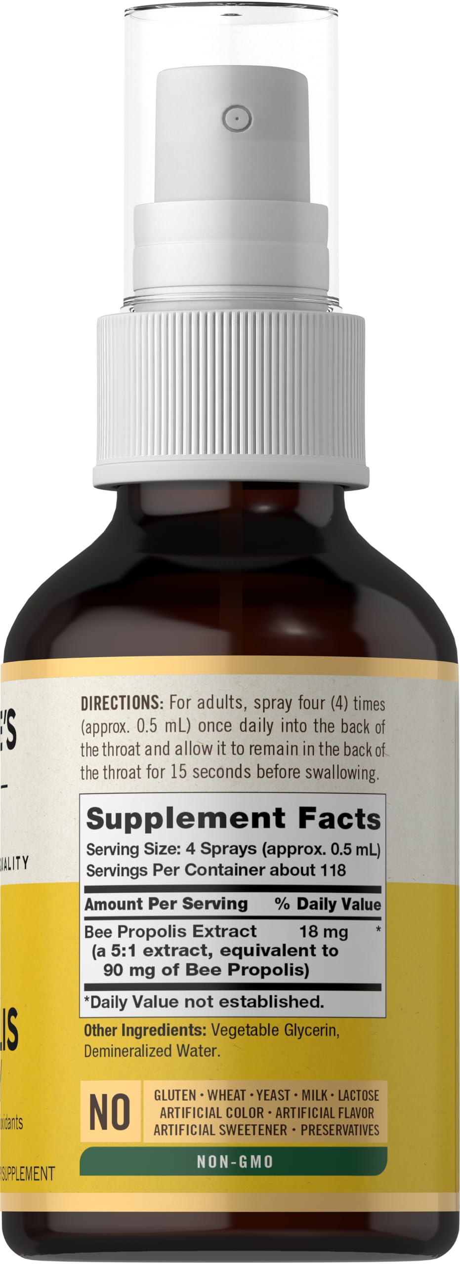 Carlyle Bee Propolis Throat Spray | 2 fl oz | Source of Antioxidants — Amazon image 2