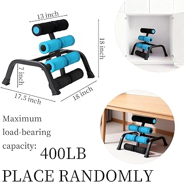Mini Home Inversion Table with Massage Roller for Muscle Relaxation