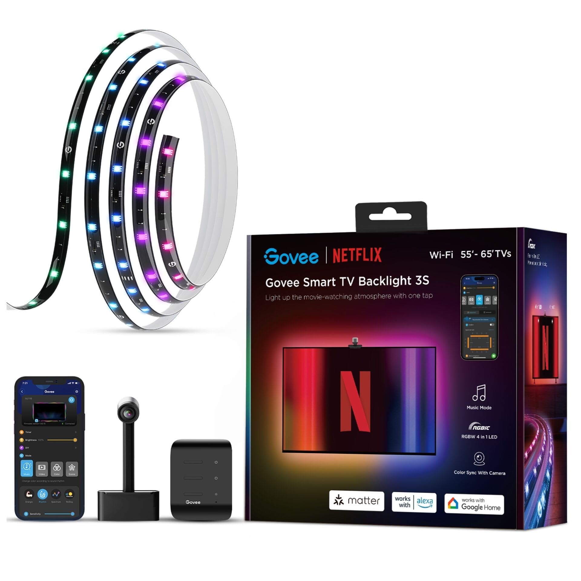 Govee TV BACKLIGHT NETFLIX 55-65"