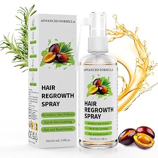 Hair Growth Spray Haarwachstum Beschleunigen Rosmarinöl Haare Serum,Erblichem Beugt Haarausfall Vor-Batana Öl&Rizinusöl,Biotin Haare Pflege gegen Haarausfall Frau,&Bartwuchsmittel Männer 60ml - Amazon product rated Grade A