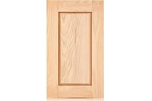 Unfinished Oak Shaker Cabinet Doors - 13.25 W x 22.5 H