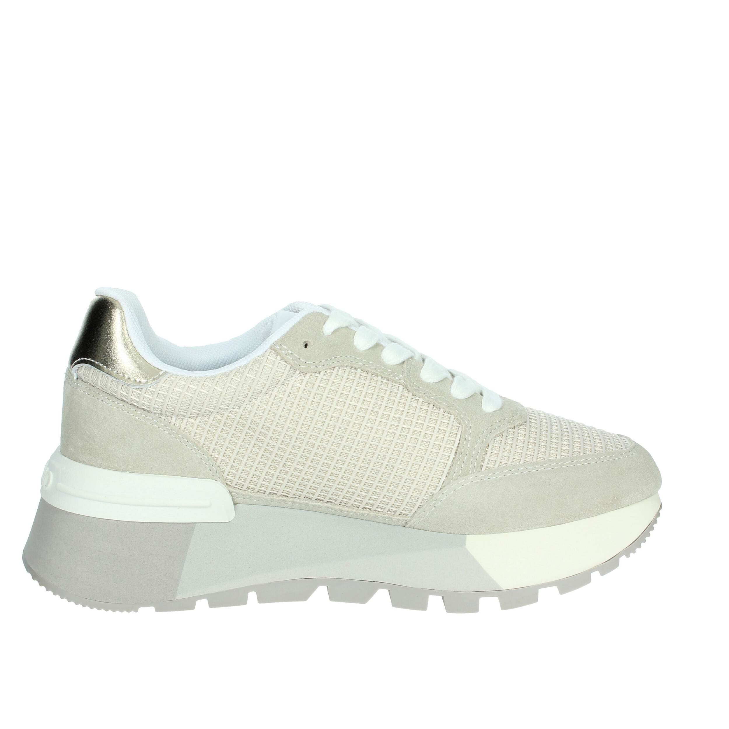 LIU.JO Sneakers con Zeppa Donna - Oro Modello BA5049PX027S1803 BA5049PX027S1803 Mesh