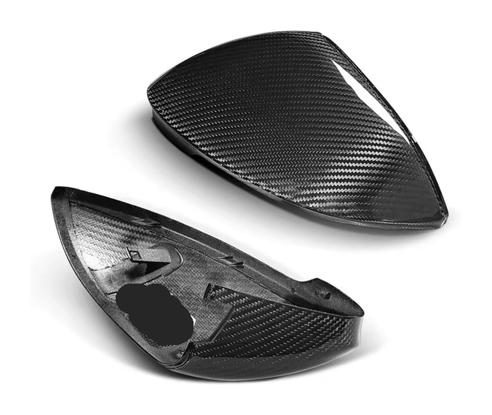 Coque rétroviseur Golf 8 carbone sec pour remplacer capuchon usé - 6