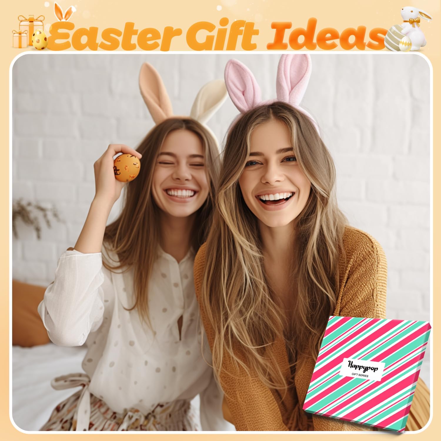 HAPPYPOP Bunny Gifts for Women - Highland Cow Donkeys Owl Socks Women, Silly Animal Socks - Image 7