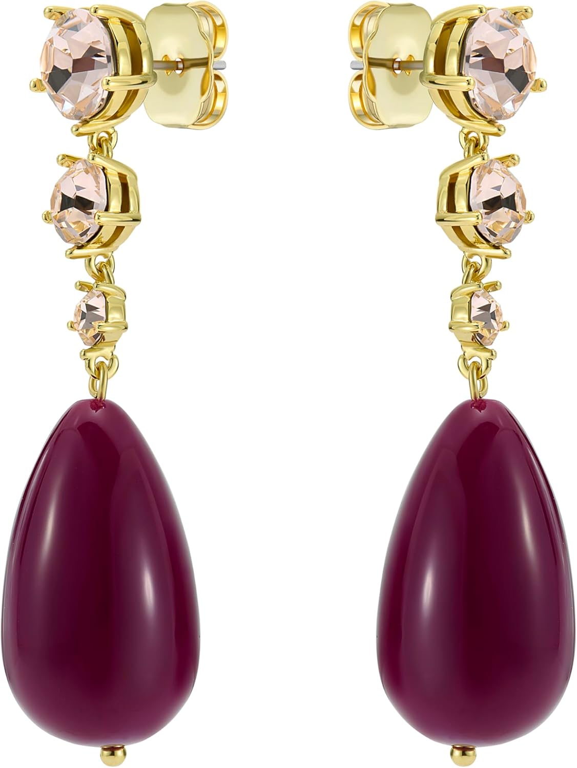 Ted Baker London Pearsti Statement Crystal Bead Drop Earrings for Women - Image 2