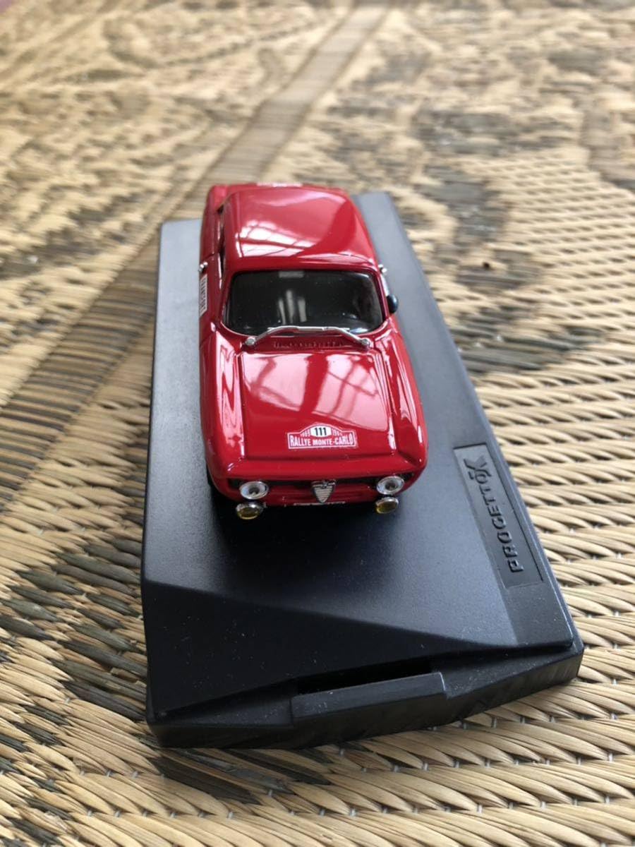 アルファロメオジュリアGTA1967＆ラリー仕様1 /43 プロジェトK製2台