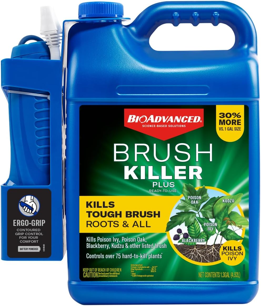 Bayer Advanced 704701 Ready-to-Use Brush Killer Plus, 1.3-Gallon