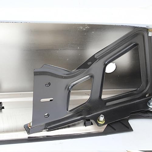 Miniatura 7 de Parachoques trasero cromado para Dodge Ram 1500 2009-2018, Ram 2500 3500 2010-2012, con orificios de sensor de ayuda de estacionamiento, sin escape