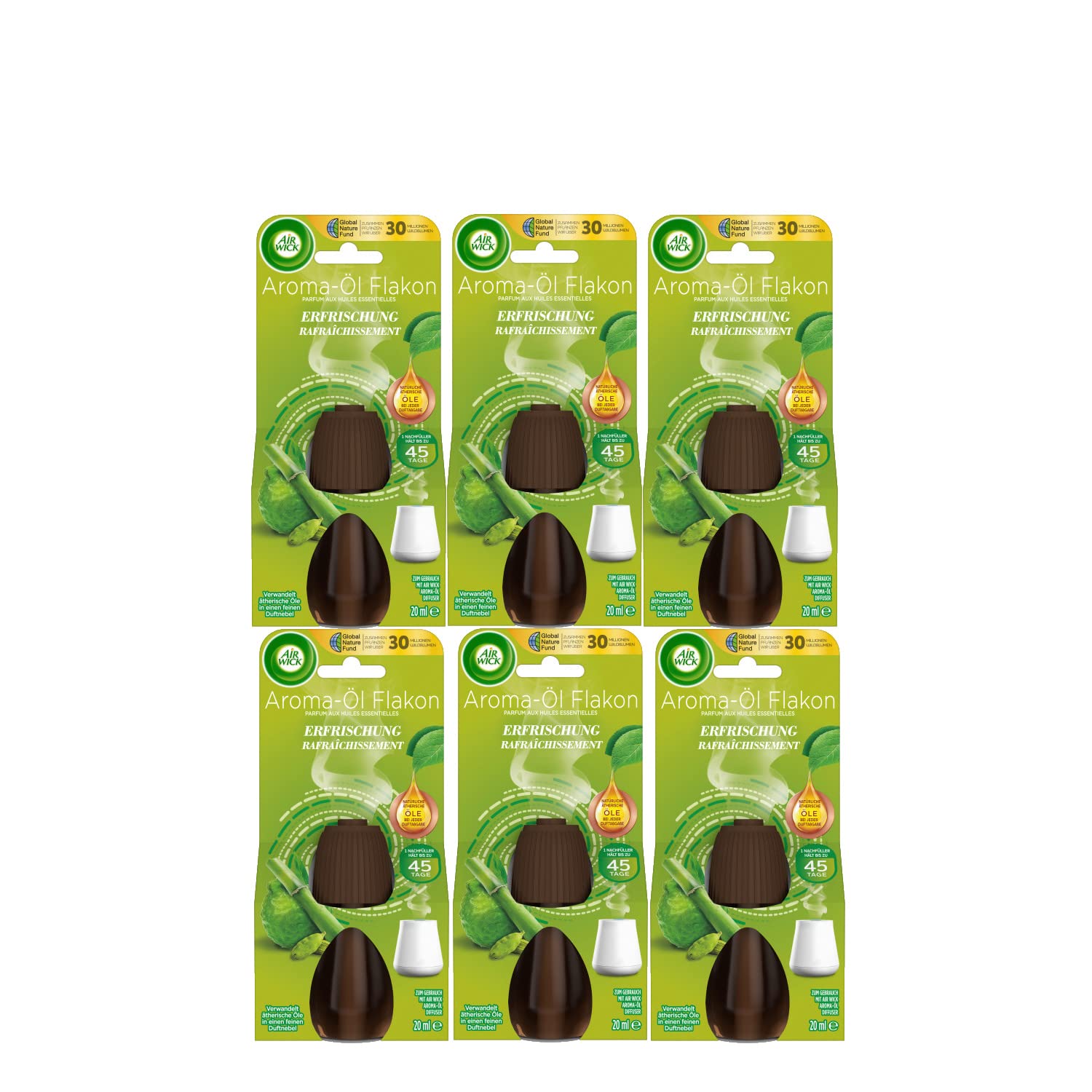 Air Wick Aroma-olie flacon – geurolie navulling voor de Air Wick diffuser – geur: ontspannende lavendel – 1 x 20 ml etherische olie Air Wick Aroma-olie flacon – geurolie navulling voor de Air Wick diffuser – geur: ontspannende lavendel – 1 x 20 ml etherische olie