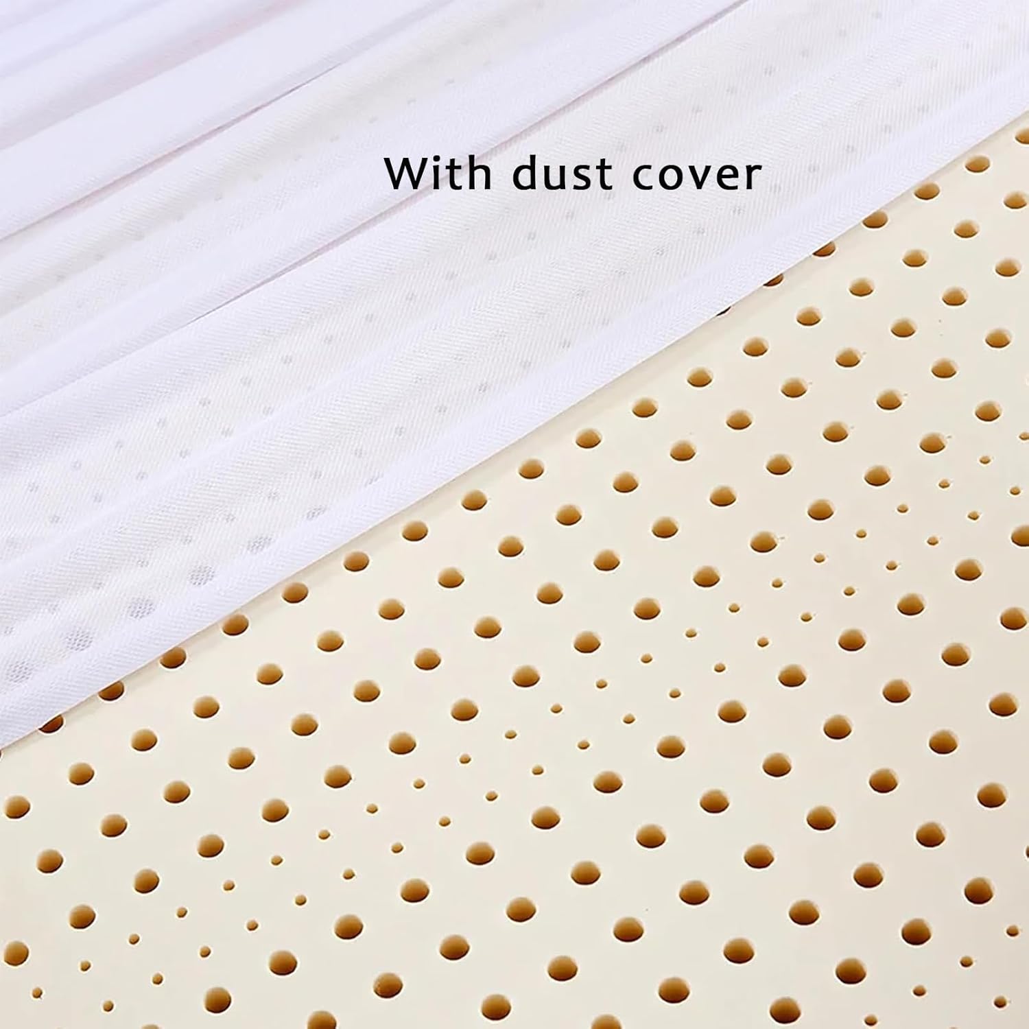 100% Natural OrgaLatex Mattress - King, Queen, Twin, Full Size - 10cm Thick, 3/4 Inch - Eco-Friendly Hotel Quality with OrgaCover - 160×200cm (63×79in)