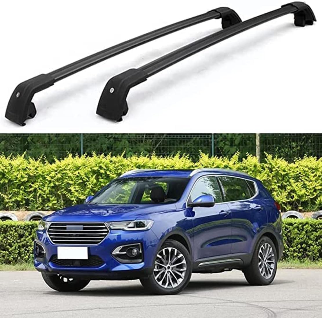 Barres de toit Haval H6 pour résoudre le manque de coffre