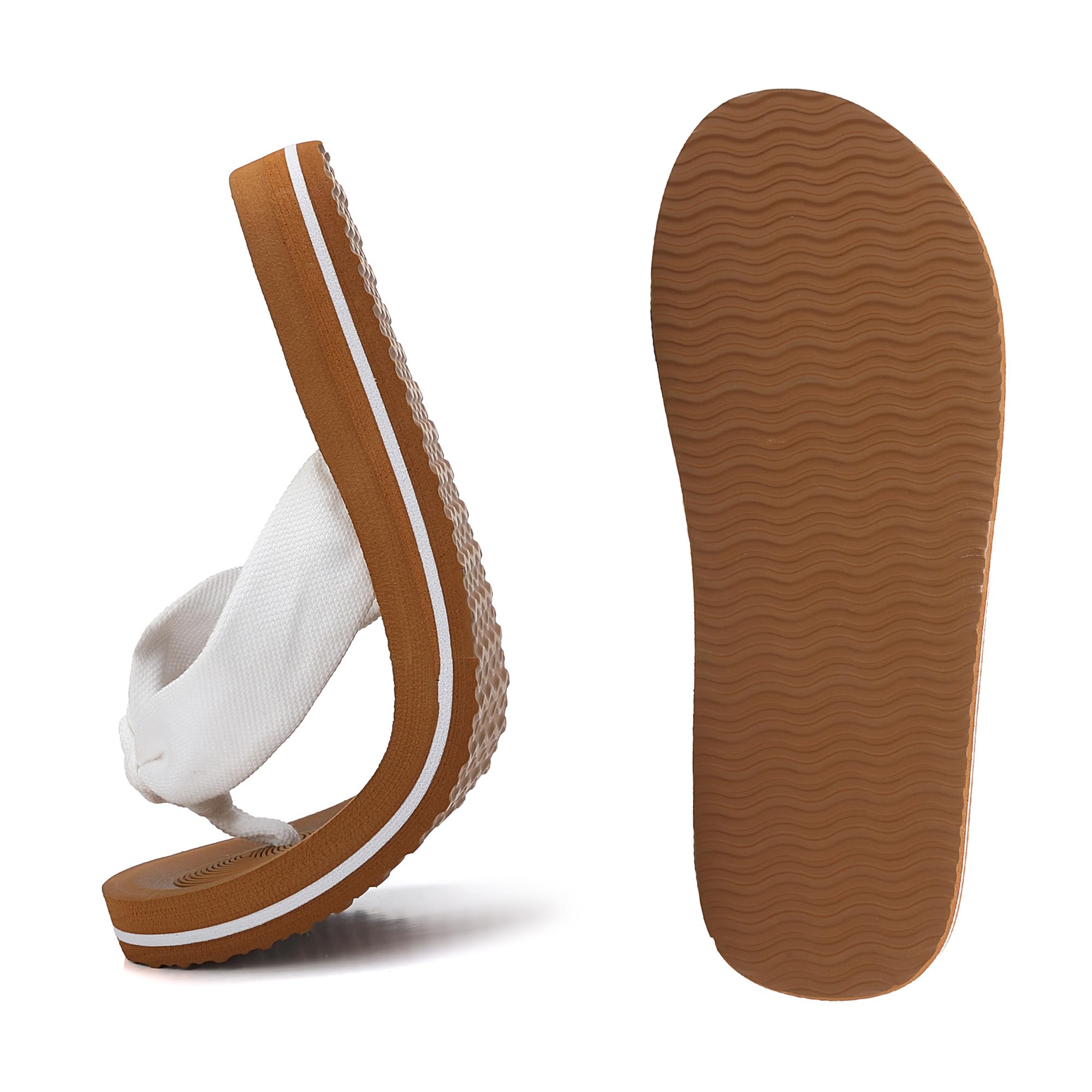 ARRIGO BELLO Tongs Femme été, Confortables Tissu Sandales, Antidérapants Plage Piscine Chaussures, Mode Vacances Pantoufles Tailles 36-41