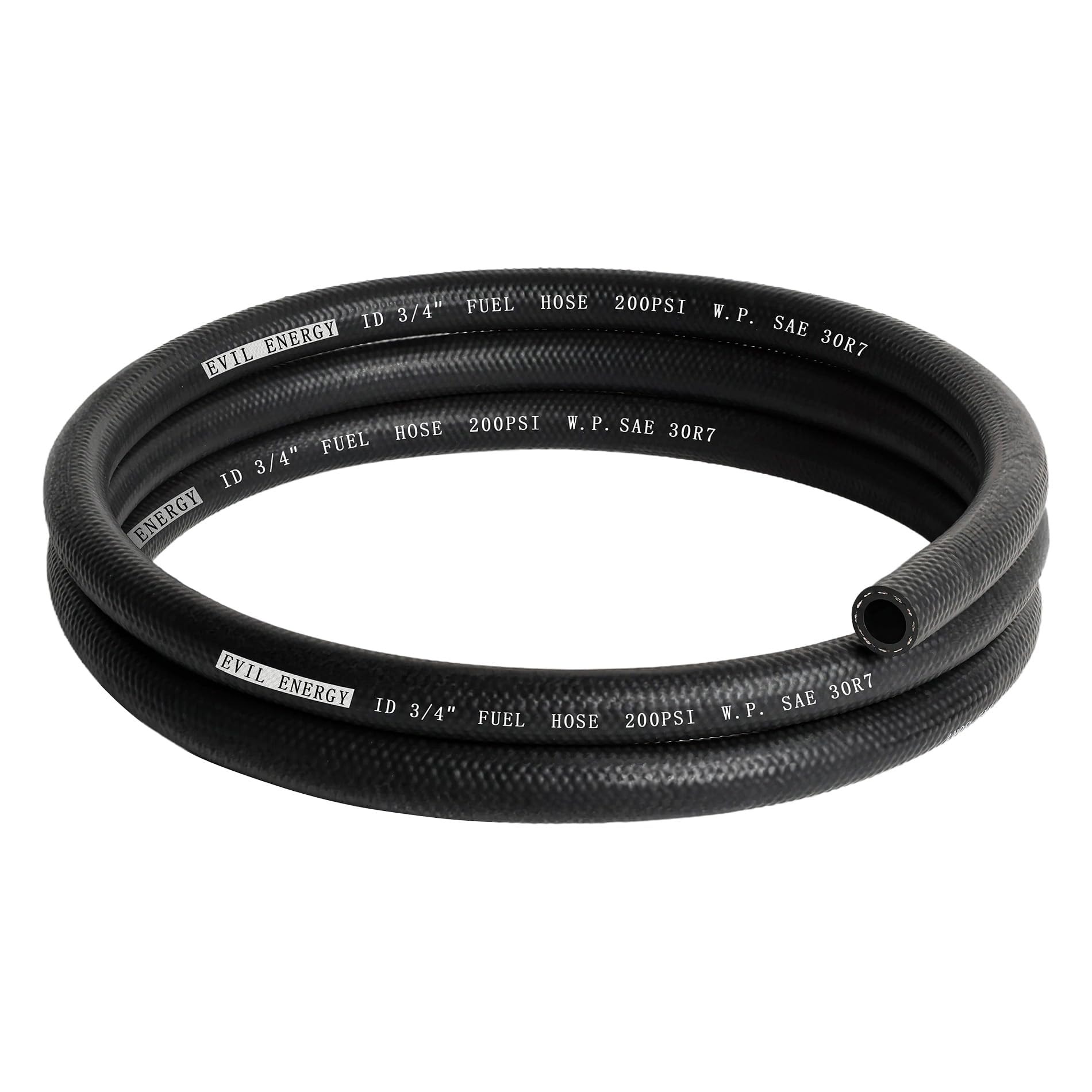 EVIL ENERGY 3/4 Fuel Hose Push Lock NBR