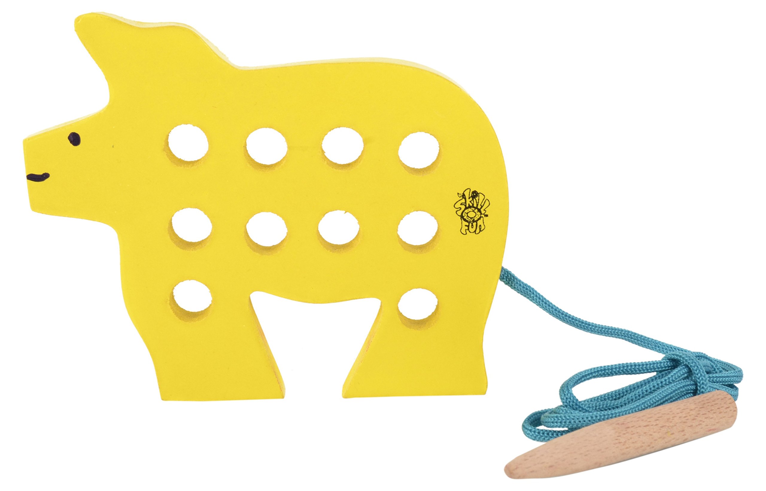 Skillofun Sewing Toy Pig, Multi Color