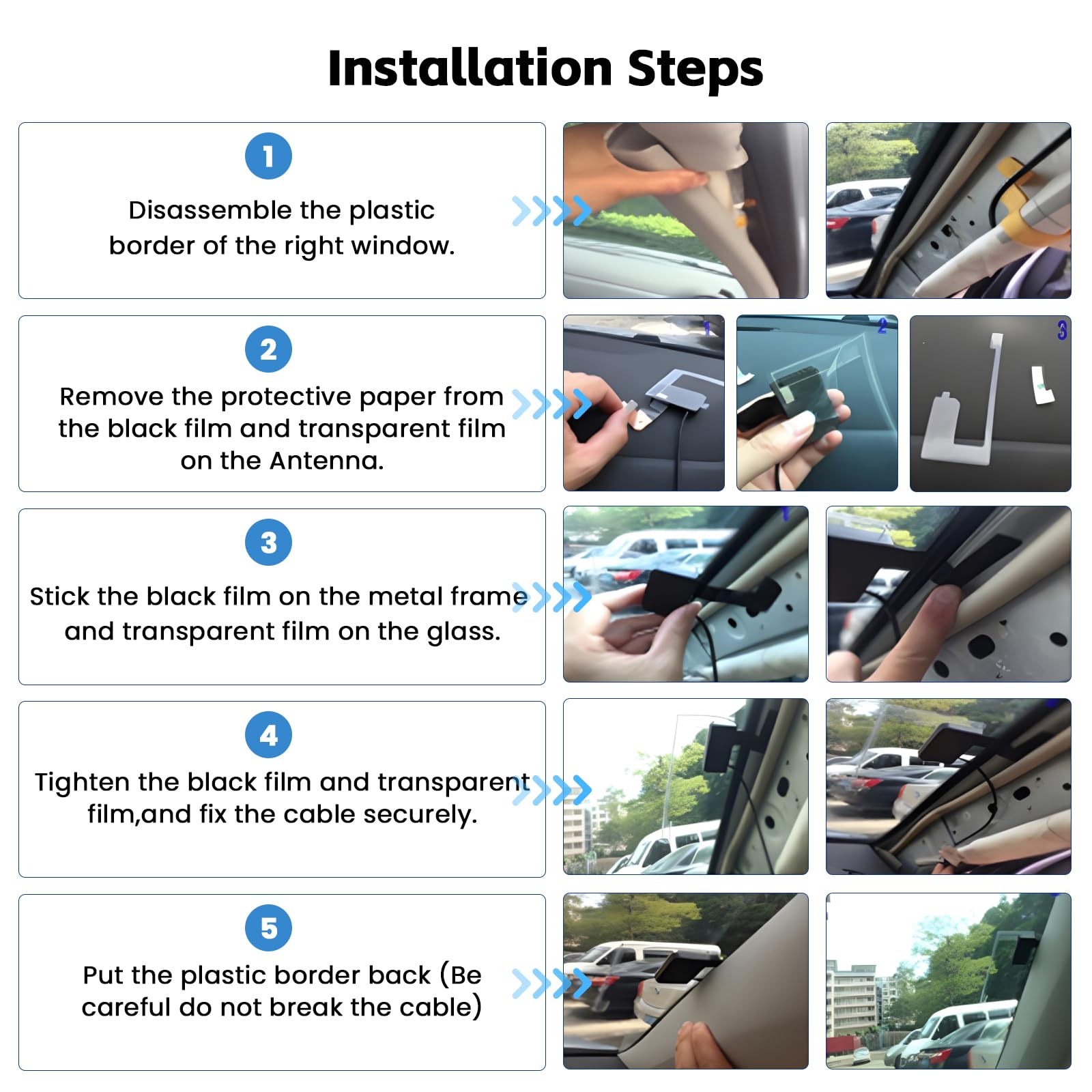 Adaptateur DAB+ Pour Autoradio Android Hikity - Récepteur Numérique USB, Antenne Filaire 3 M - Compatible 1DIN/2DIN, Volkswagen, Toyota, Etc.