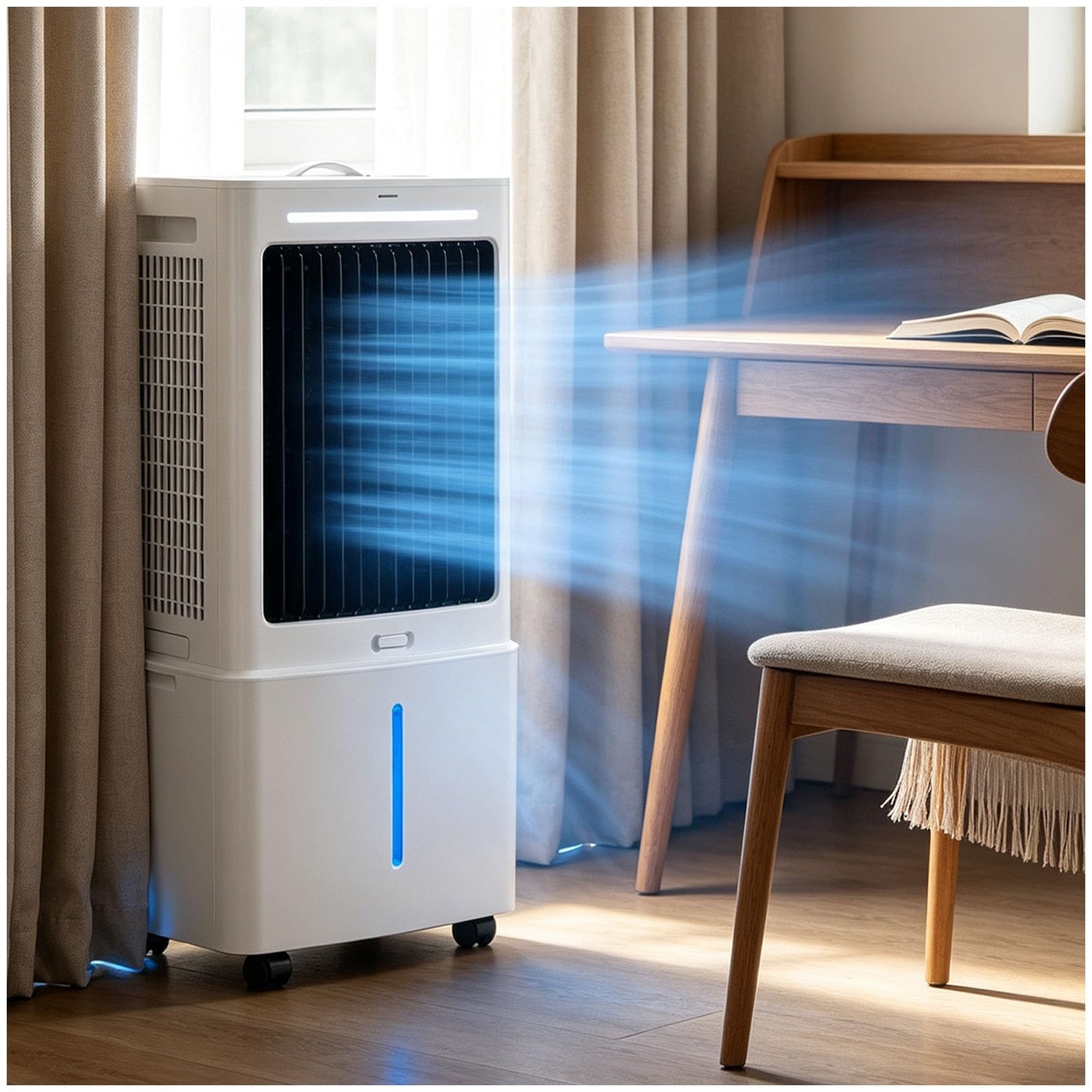 Preferspace One Color Evaporative Air Cooler For Apartment Ventless