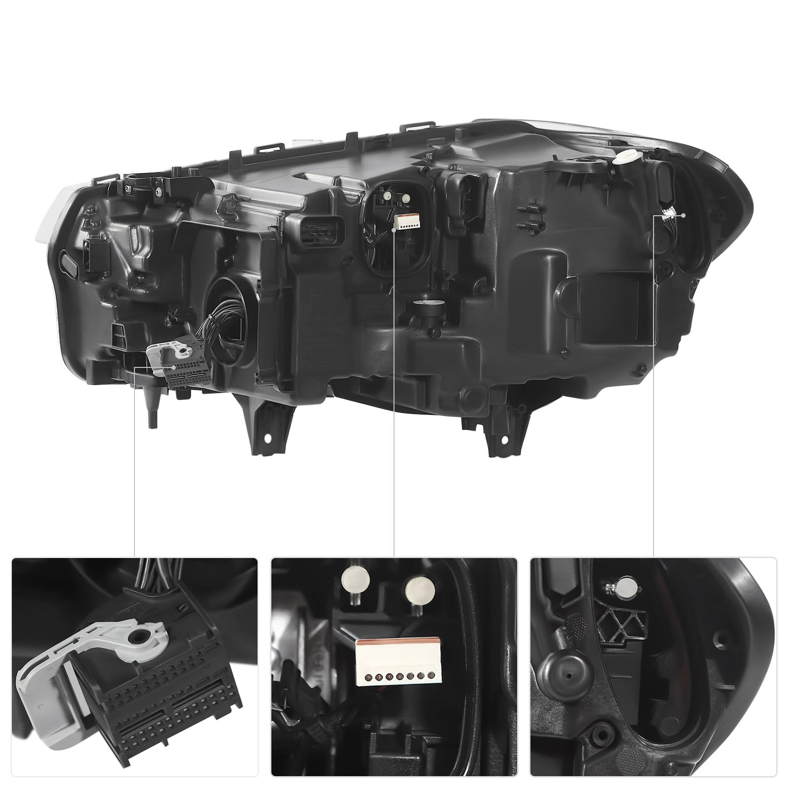 Hemiさま専用 Amazon.com: Front LED Headlights Assembly Right Side for