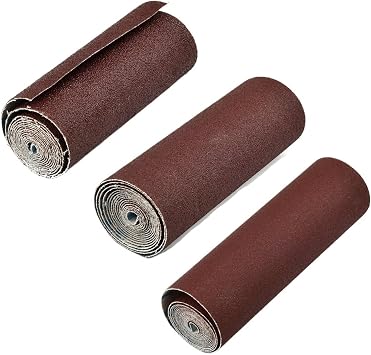 BREAKA 3PCS 80-320 Grit Emery Cloth Roll Polishing Sandpaper 1M Width for Grinding Tools Sanding Belts Power Tool Parts