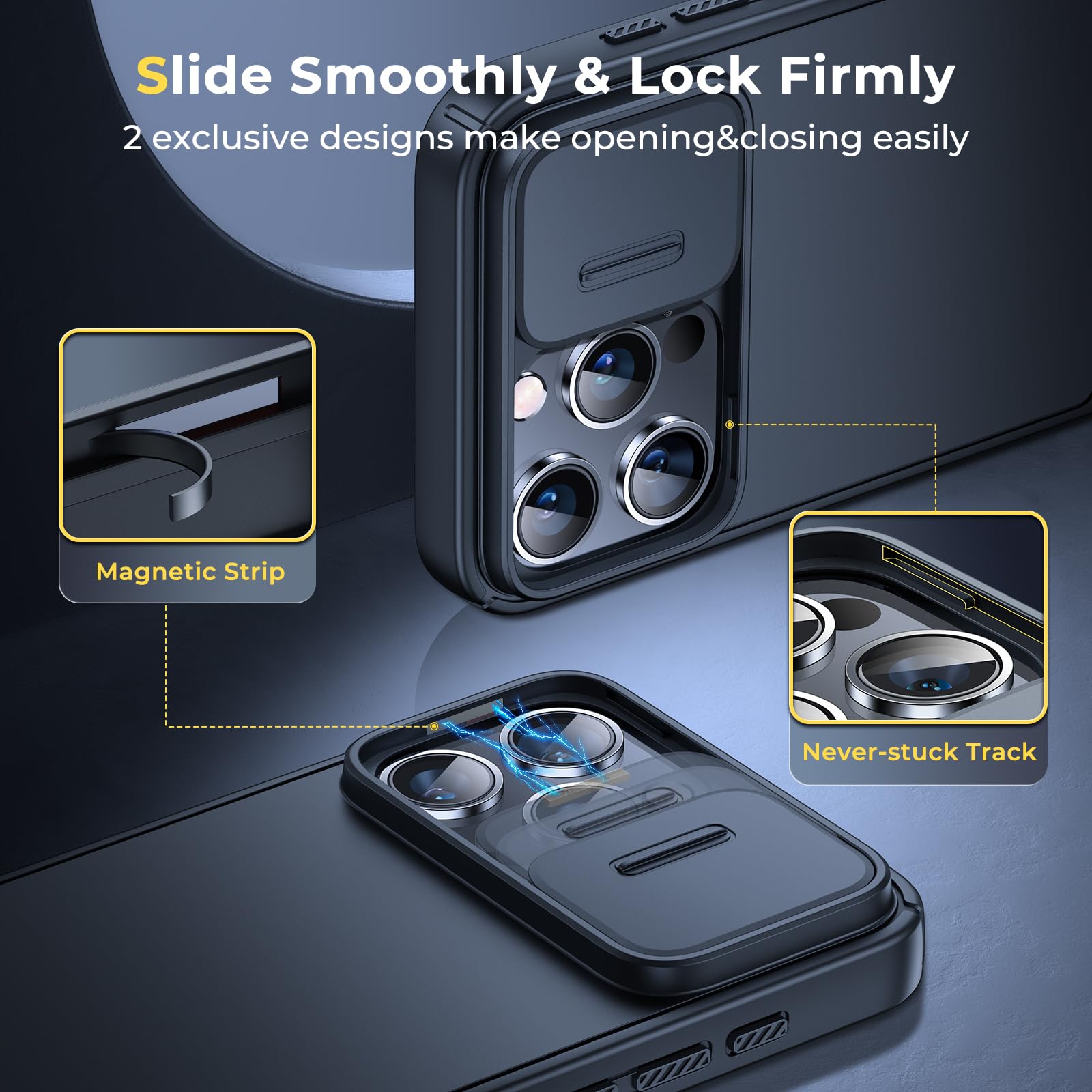 Custodia Humixx Per IPhone 15 Pro Max - Impermeabile IP68, Antiurto 360° Con MagSafe - Foto 4