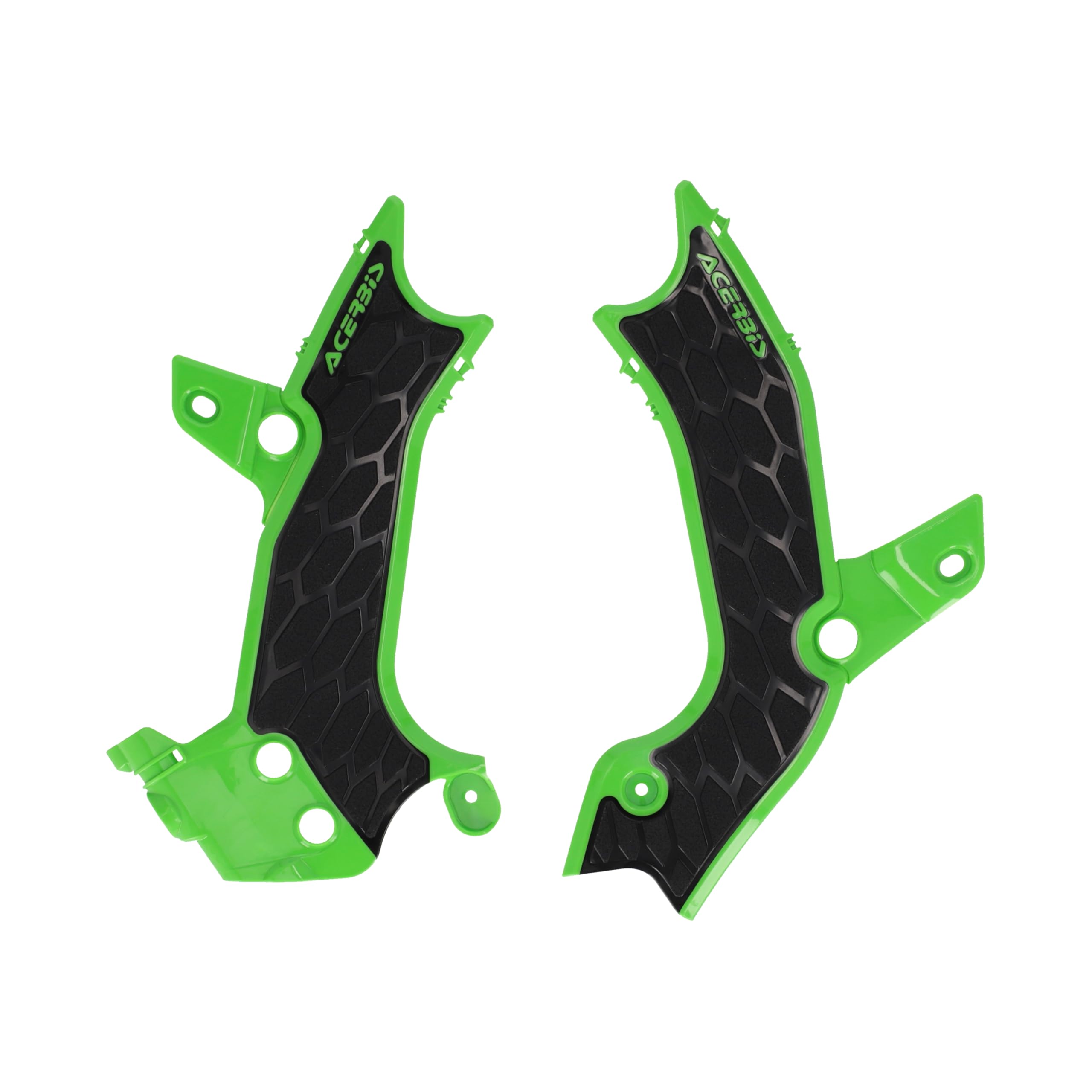 Acerbis 2983671089 X-Grip Rahmenschutz, Grün/Schwarz