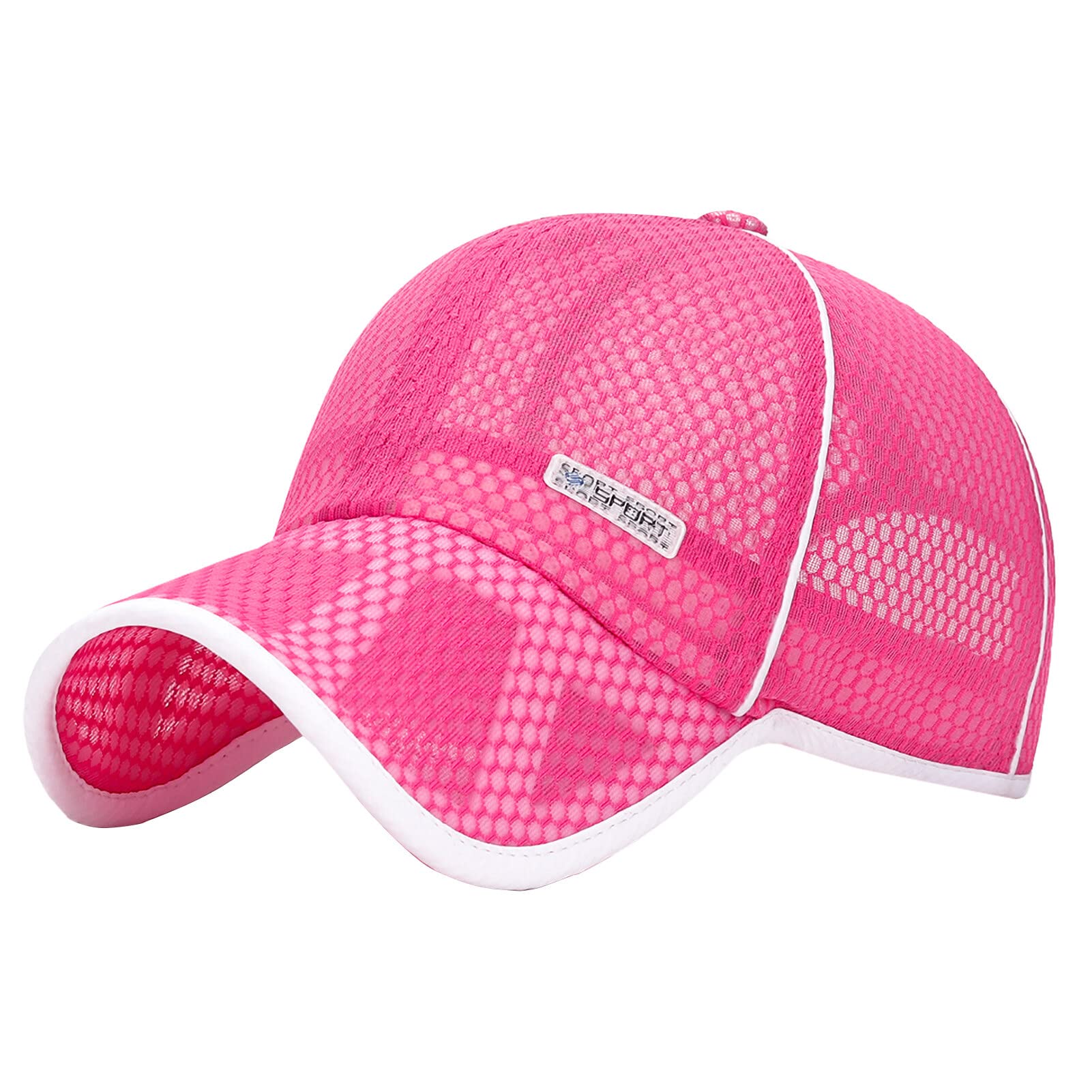 Happy Cherry Gorro Béisbol Verano para Niño Niña Sombrero de Sol para Tenis Fútbol Golf Infantil Gorra Deportiva Protección Solar para Playa Vacaciones al Aire Libre - 4-14 Años
