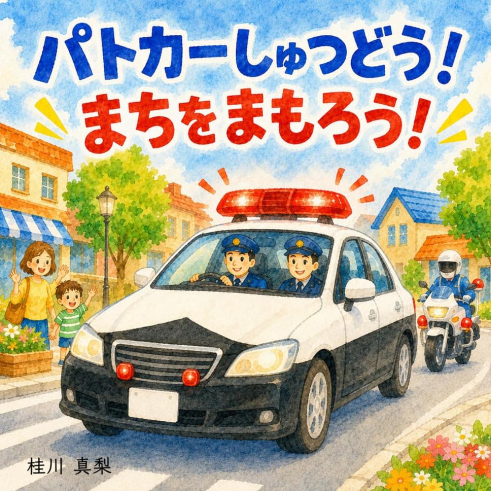 パトカー出動！町を守ろう！