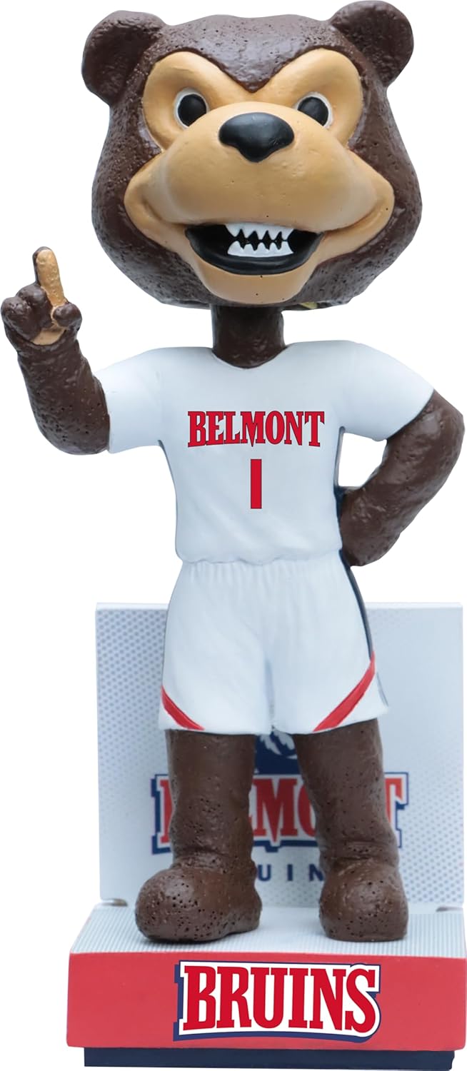 Bruiser The Bruin Belmont Bruins Mascot Bobblehead College
