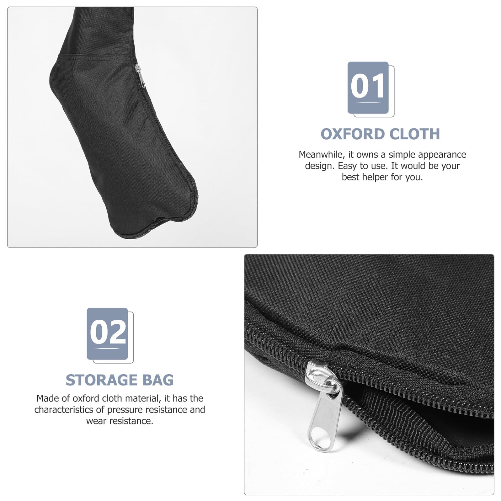 Alasum Bolsa Seguro Palos Hockey y Portátil de Palo de Oxford Tela al para Diseño Cremallera Fácil de Usar Especial Que Se Adapta para Almacenamiento y Transporte