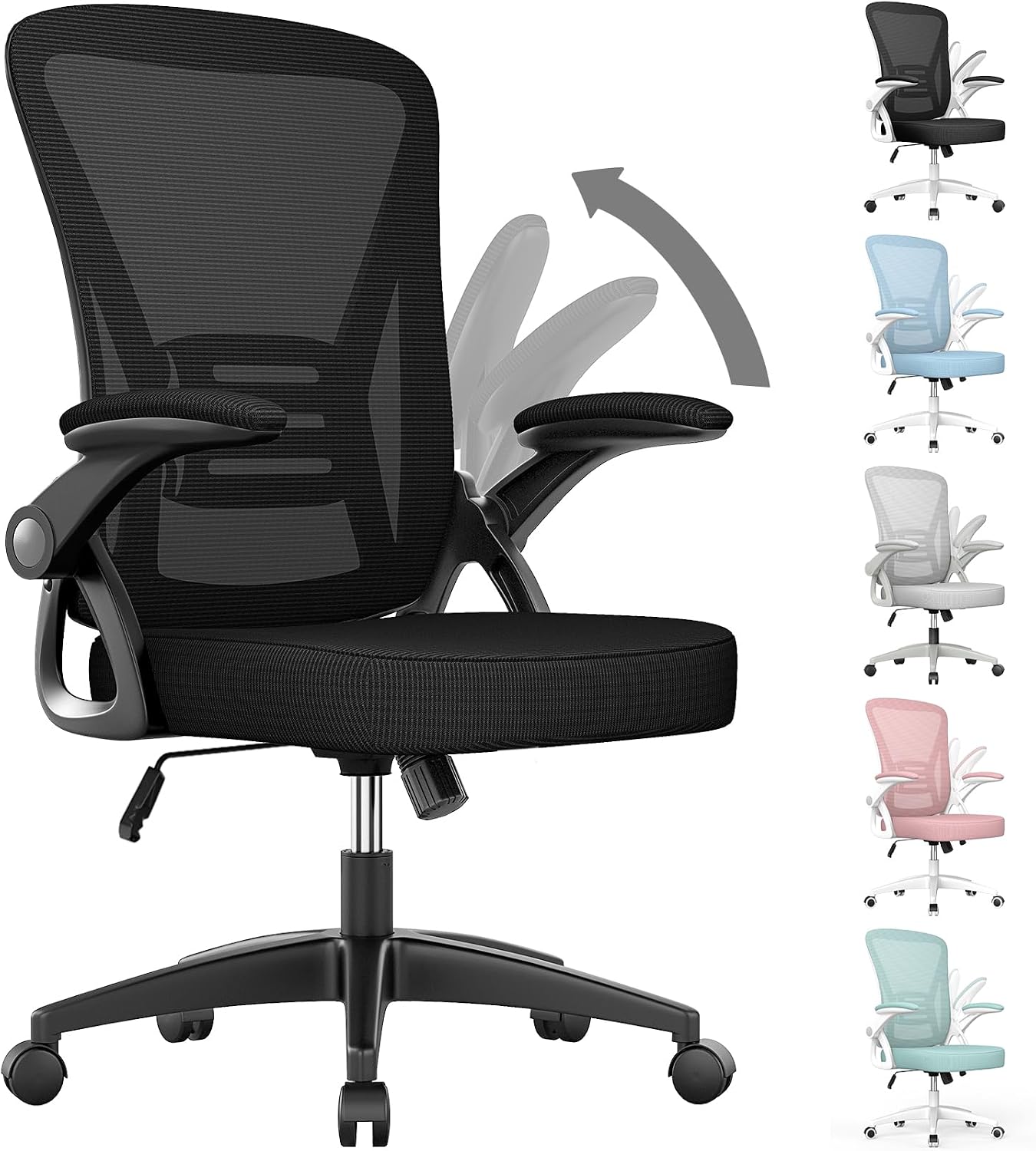 rattantree Sedia da Ufficio con Supporto Lombare, Sedia Ufficio ...