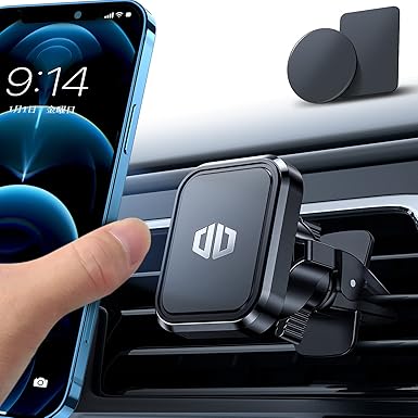 Amazon Co Jp 22年最新進化版 Desertwest 車載ホルダー マグネット 片手操作 超強磁力 6つn55磁石 360 回転 高級合金素材 車 スマホホルダー 車 マグネット スマホスタンド 車 携帯ホルダー 車 すまほ ほるだー マグネット 安定性抜群 エアコン吹き出し口式 電波