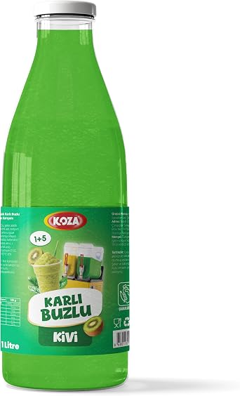 Koza Karl  Buzlu Kivi Aromal   ecek Kar m , S v  Form, 1 Litre