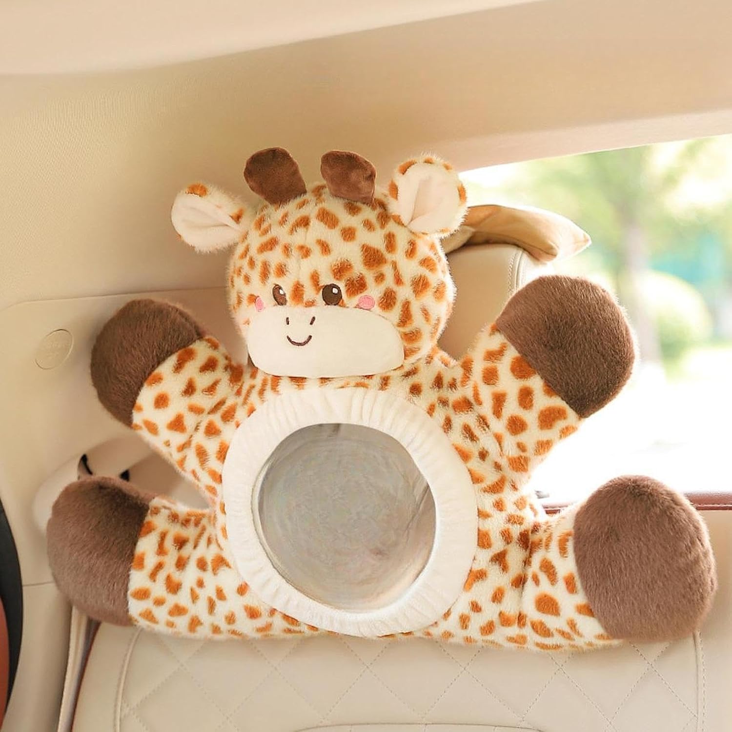 Baby Car Mirror with Wide Travel Accessories Automotive Rear Facing Car Mirror for Infant Child Backseat, Style B