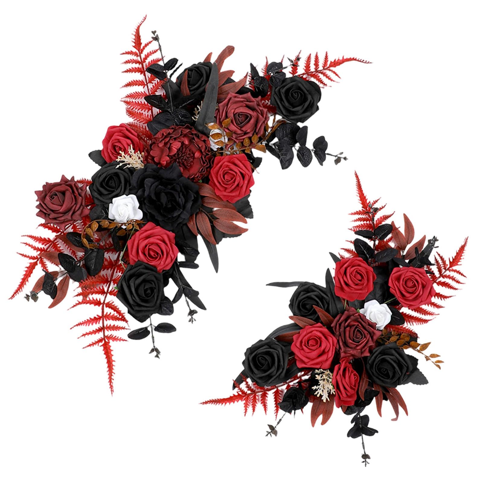 Fleurs artificielles swag sans flétrissement pour arche de mariage et fond de photo