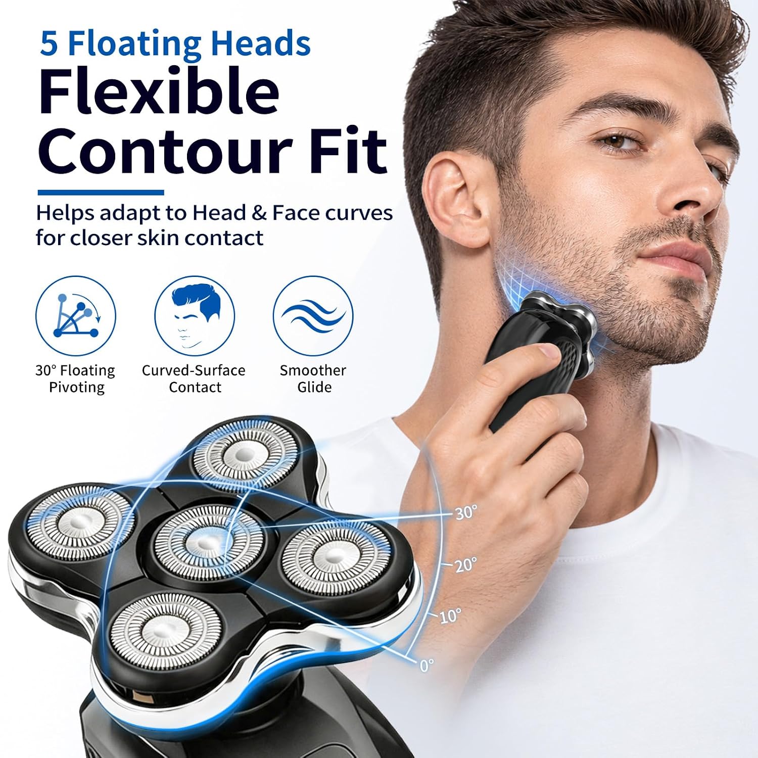 XR7000 Replacement Blades Compatible with Remington Balder Pro Head Shaver