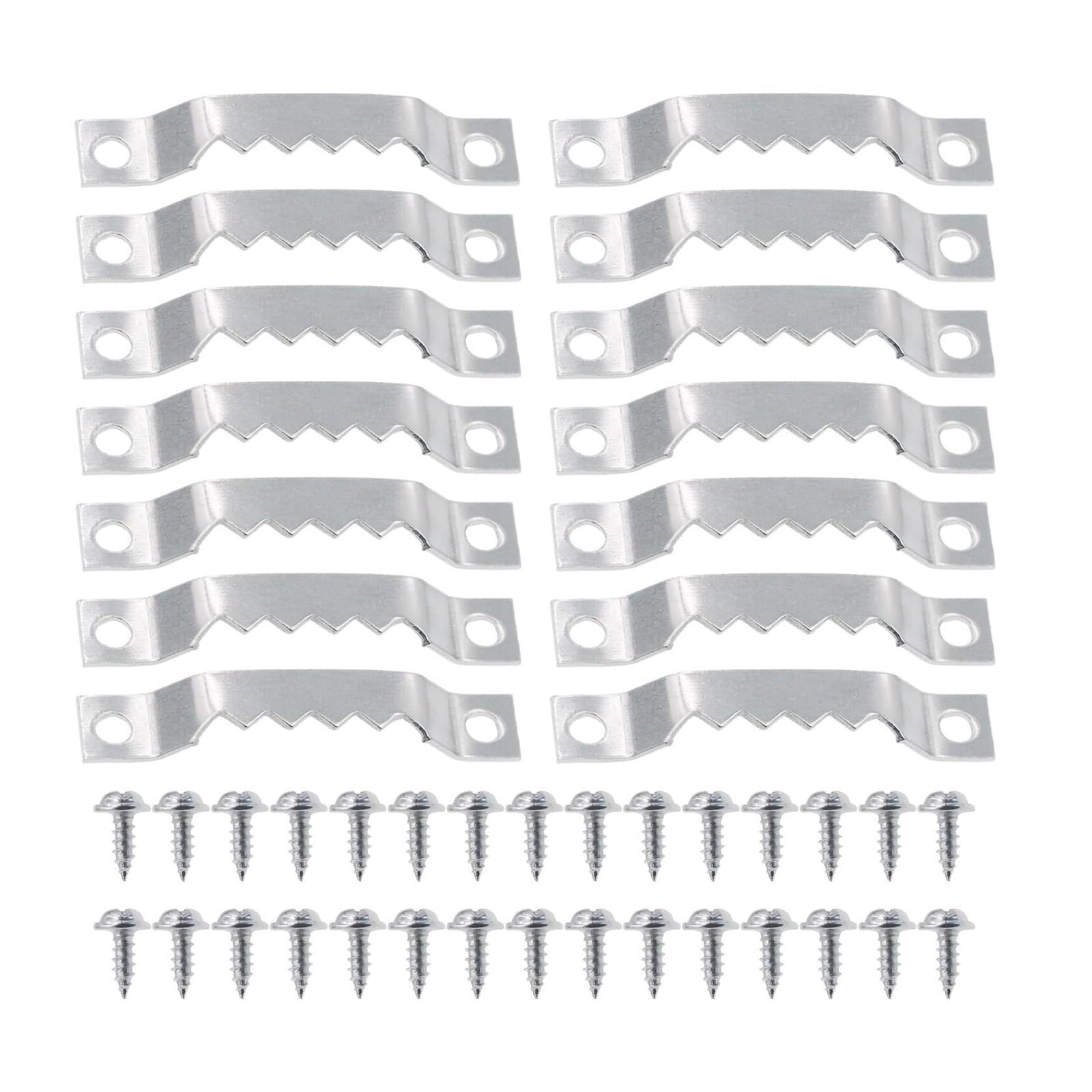 200Sets Heavy Duty Picture Hangers Sawtooth Frames