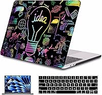 Vista 24 de Funda para MacBook Air de 15 pulgadas A3241 A3114 A2941 (versión 2023 2024 2025) – Carcasa rígida protectora a presión para MacBook Air de 15.3