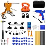 Car Dent Puller Kit,75Pcs Dent Remover Tool For Car, Paintless Dent Removal Kit Auto Body Dent Remove Small Dent Puller Hail Damage Kit Tools Auto Body Dent Remove Large & Small Dents on Car/Truck/SUV