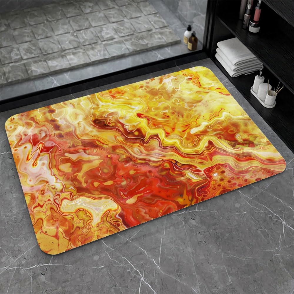 Tapis de bain diatomée antidérapant et absorbant pour sol de cuisine et douche