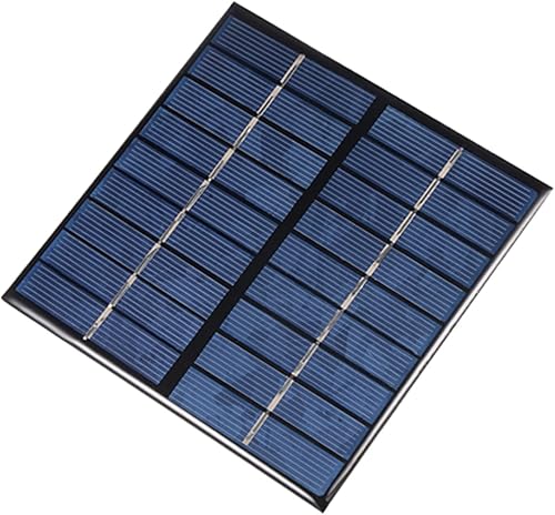 DMiotech 9V 2W 4.528 in x 4.528 in Mini célula del panel solar para el proyecto de la energía eléctrica de DIY