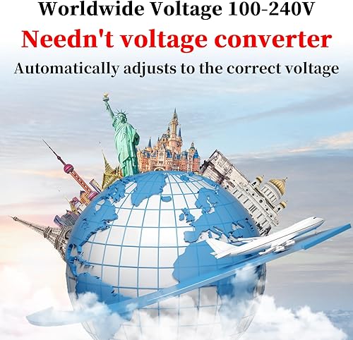 Miniatura 5 de Cepillo térmico de 1.25 pulgadas para crear rizos sueltos y de volumen, pantalla digital, 9 ajustes de calor, rizador iónico de turmalina de 1 14