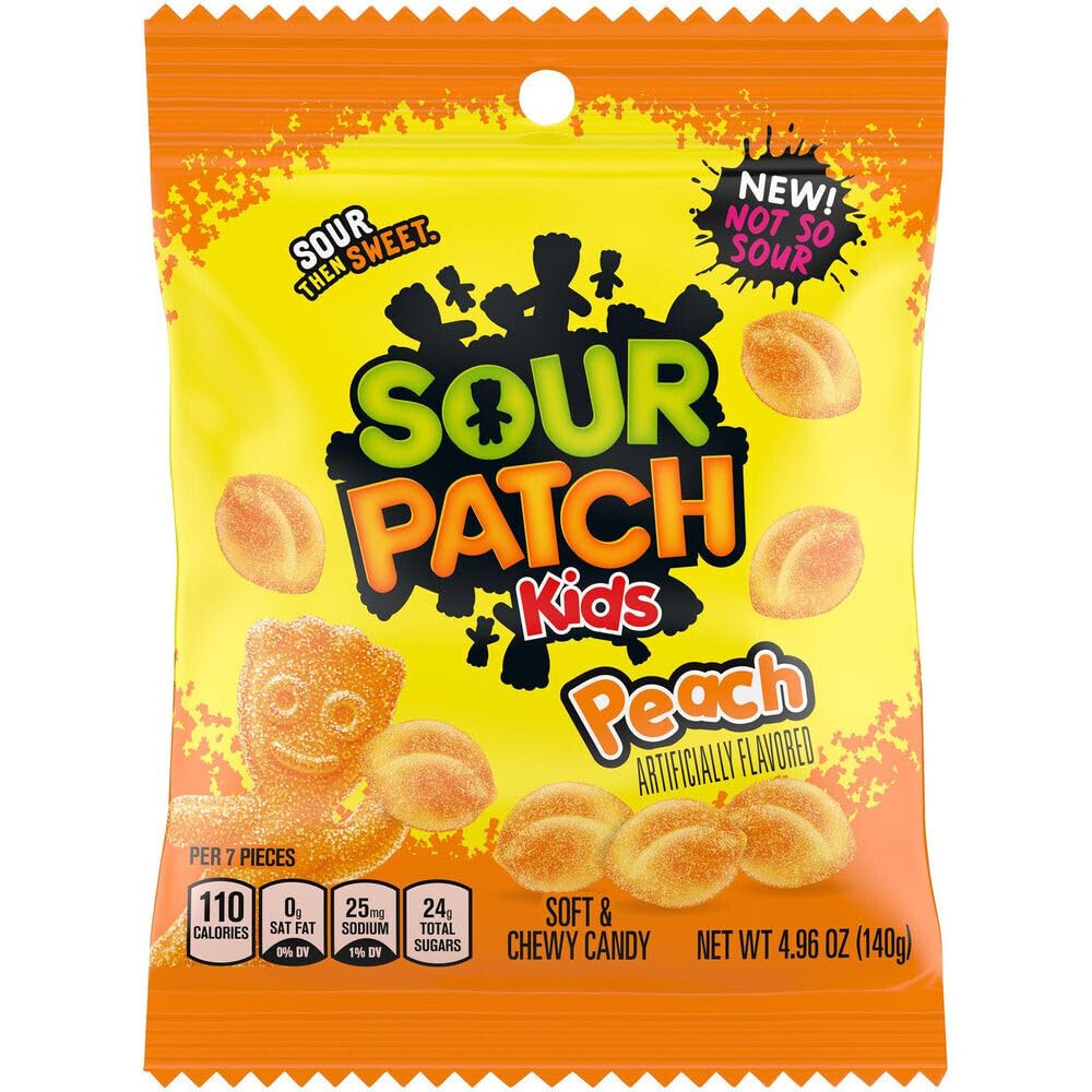 Sour Patch KidsPeach 140g Bag