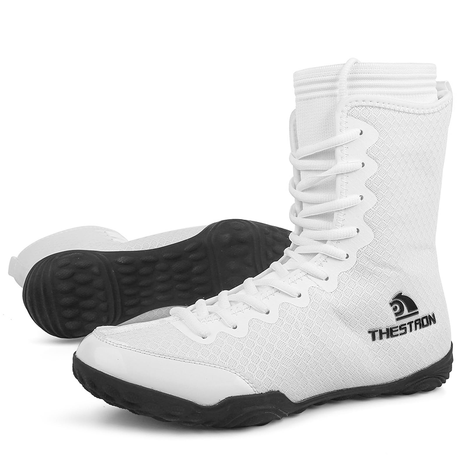 Chaussures de Boxe pour Hommes Chaussures De Lutte Respirantes léger Durable,Antidérapant,pour Taekwondo,Boxe,Kung Fu,Taichi,Lutte
