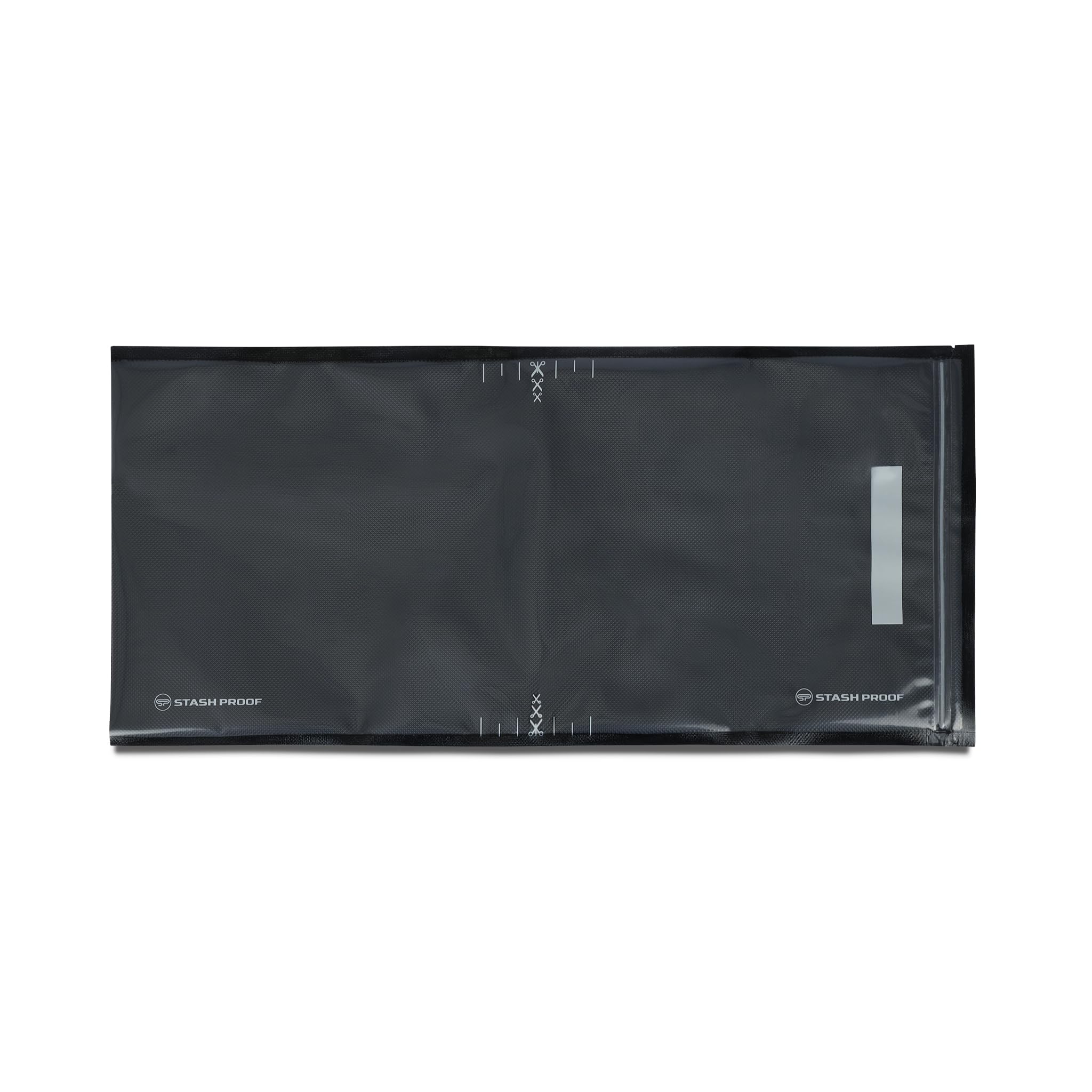 Sacchetti sottovuoto con cerniera, 27,9 x 61 cm (50 pezzi) da 5,5 ml (nero e trasparente), senza BPA, per alimenti, per conservazione, sottovuoto e preparazione dei pasti