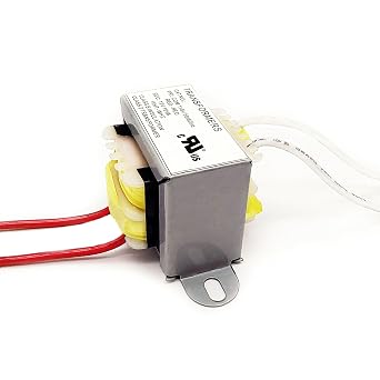 120V to 12V AC Transformer 10VA UL Listed Step Down Power Transformers for Furnace, Doorbell, Tube Preamp and Low Voltage Landscape Lighting, Noise-Free Class 2 Transformer 1 Pk