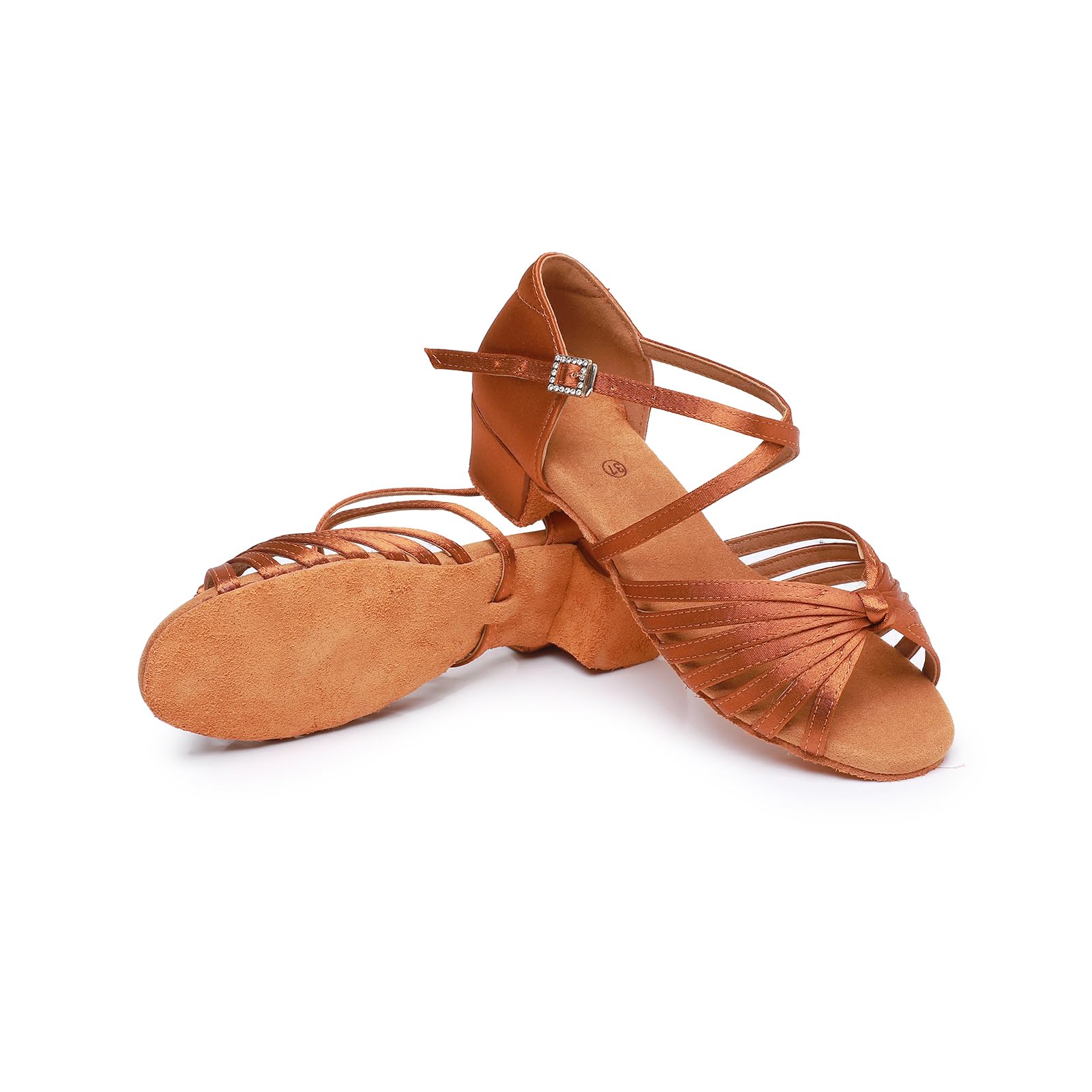 Rosefinch Scarpe da Ballo Latino per Le Ragazze Scarpe da Ballo da Donna Salsa Tango Pratica di Ballo