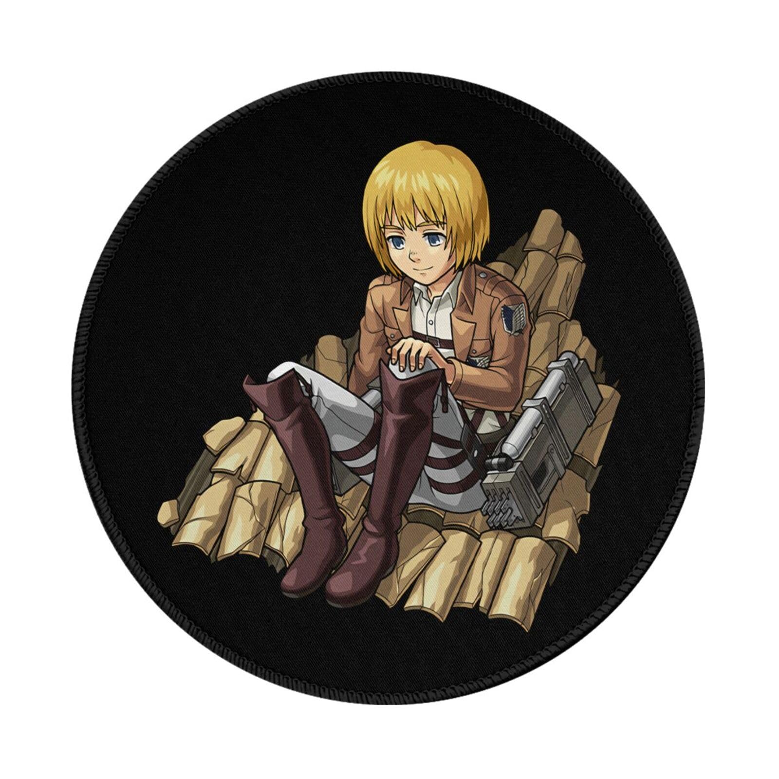 進撃の巨人 ブレオダ マウスパッド ゴシック アルミン 非売品 Amazon.co.jp: マウスパッド 進撃の巨人 アルミン ゲーミングマウス