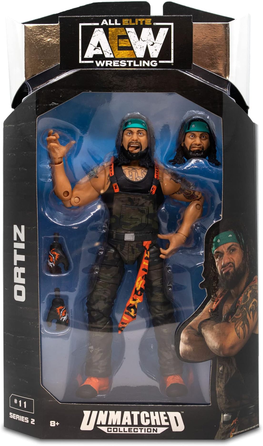AEW Ortiz Unmatched Series 2#11 Action Figure