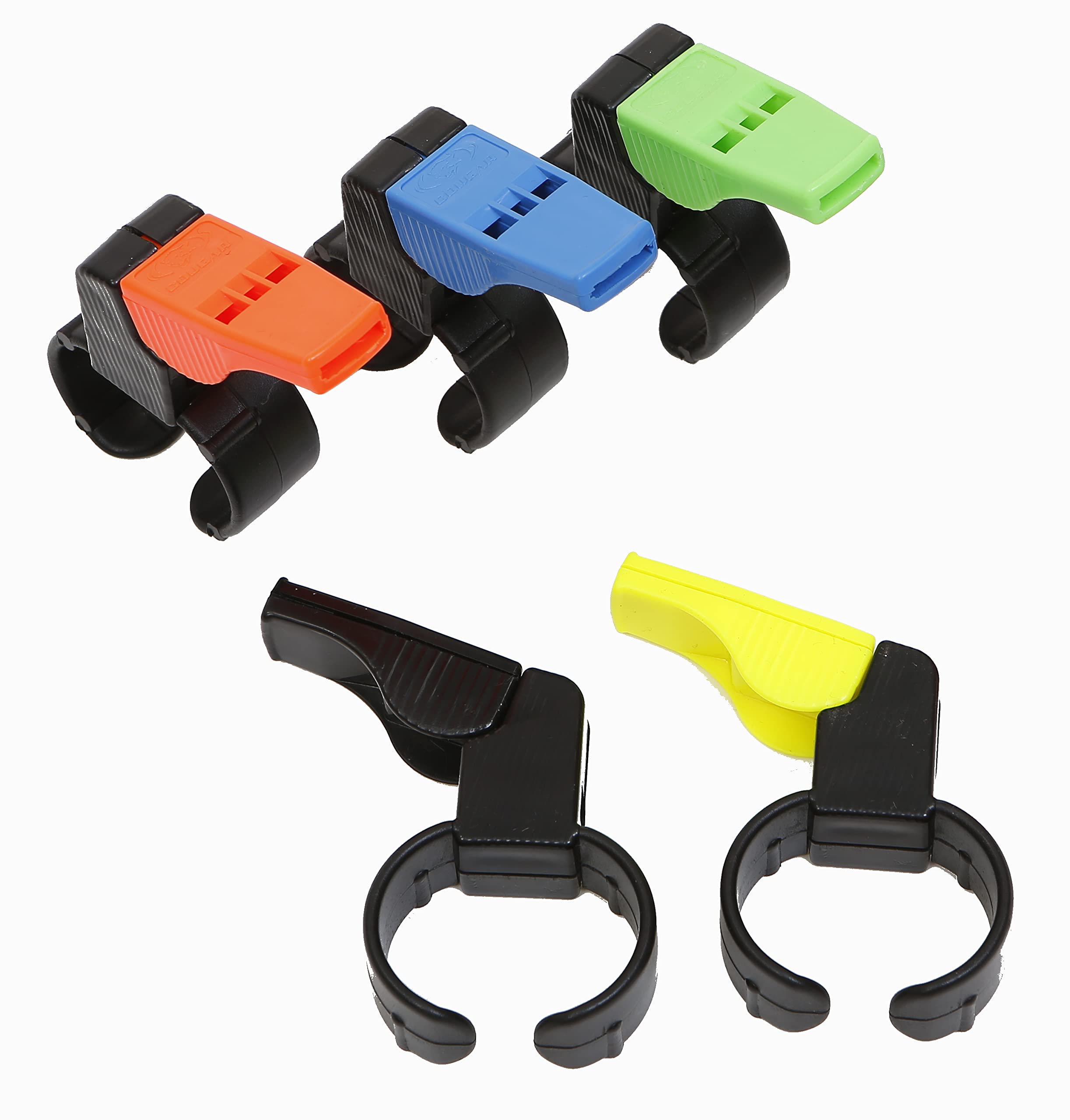 COUGAR Bolt Whistle Finger Grip (Pack of 3)|| Pealess Whistle with Finger Grip ||Plastic Whistle for Football Sports Lifeguards Survival Emergency Training (B0BS975QDV) Amazon Price History, Amazon Price Tracker