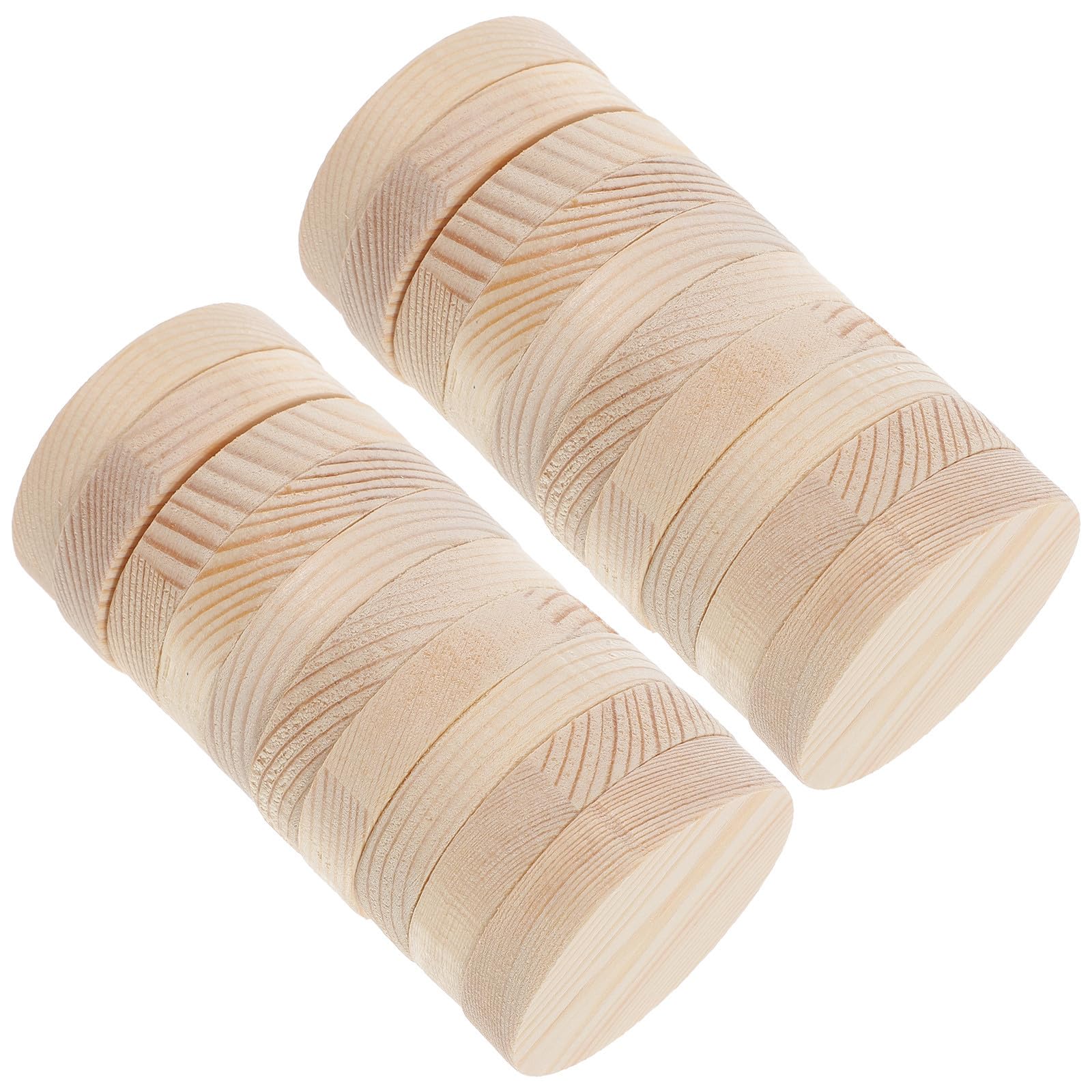 20pcs Unfinished Pine Wood Round Discs for DIY Crafts and Engraving